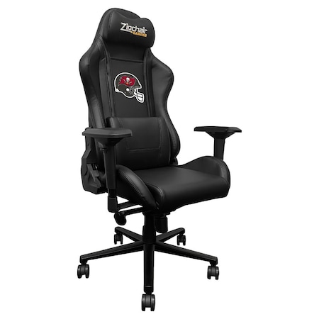 Dreamseat Xpression Pro Gaming Chair with Tampa Bay Buccaneers Helmet Logo XZXPPRO032-PSNFL21047A